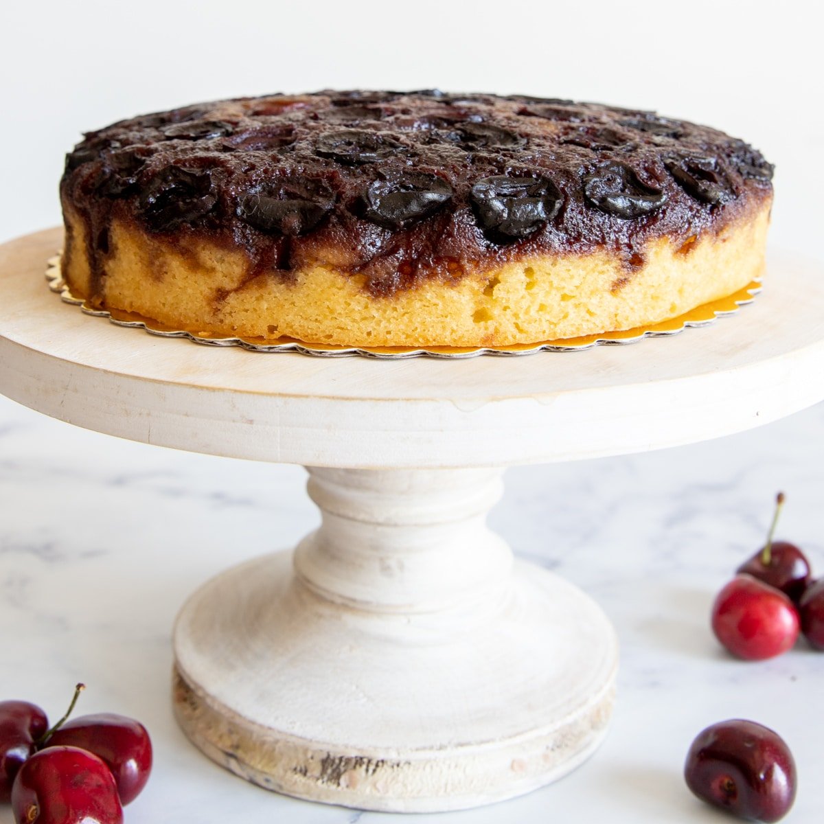 Cherry Upside Down Cake Breads And Sweets