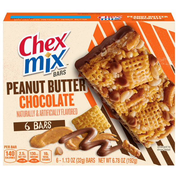 Chex Scotcheroo Bars Chex Cereal Peanut Butter Chocolate Chips And Butterscotch Morsels In An