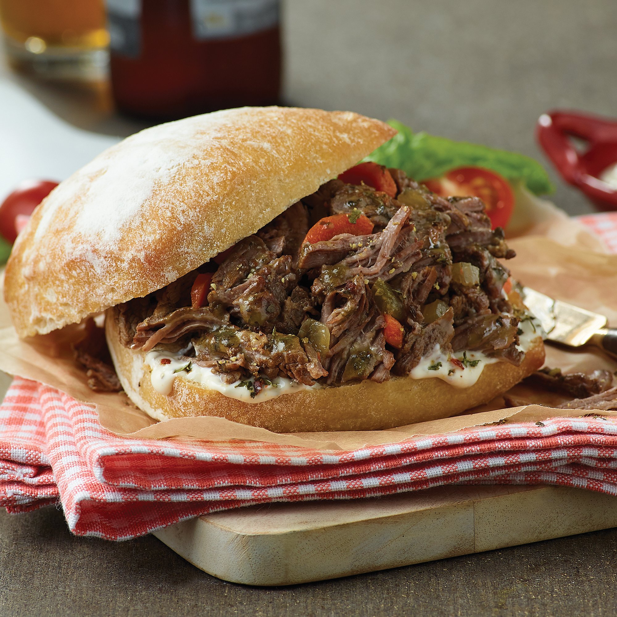 Chicago Italian Beef Sandwich Recipe On The Grill