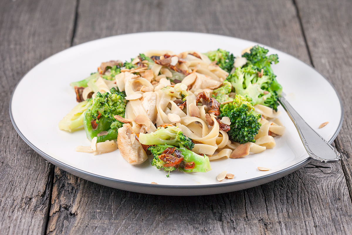 Chicken And Broccolini Tagliatelle