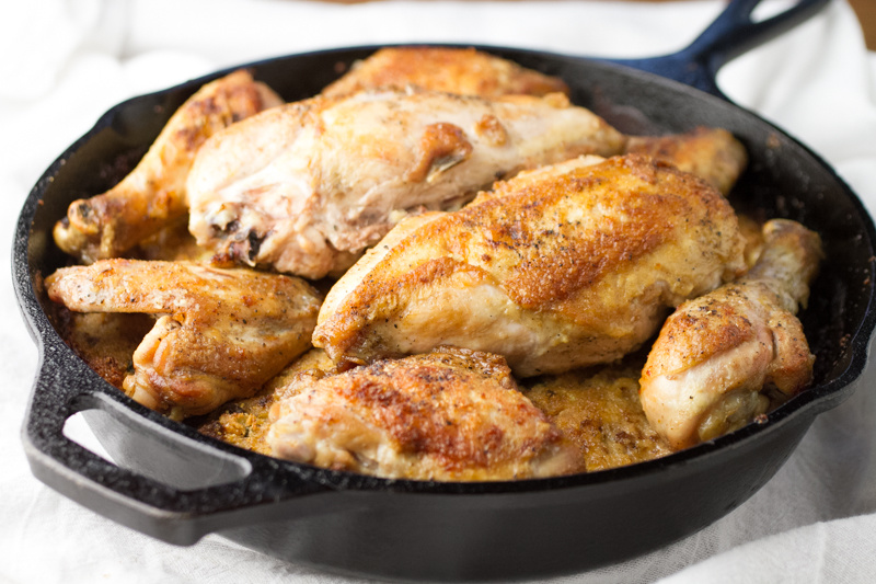 Chicken And Dressing In A Skillet Chattavore