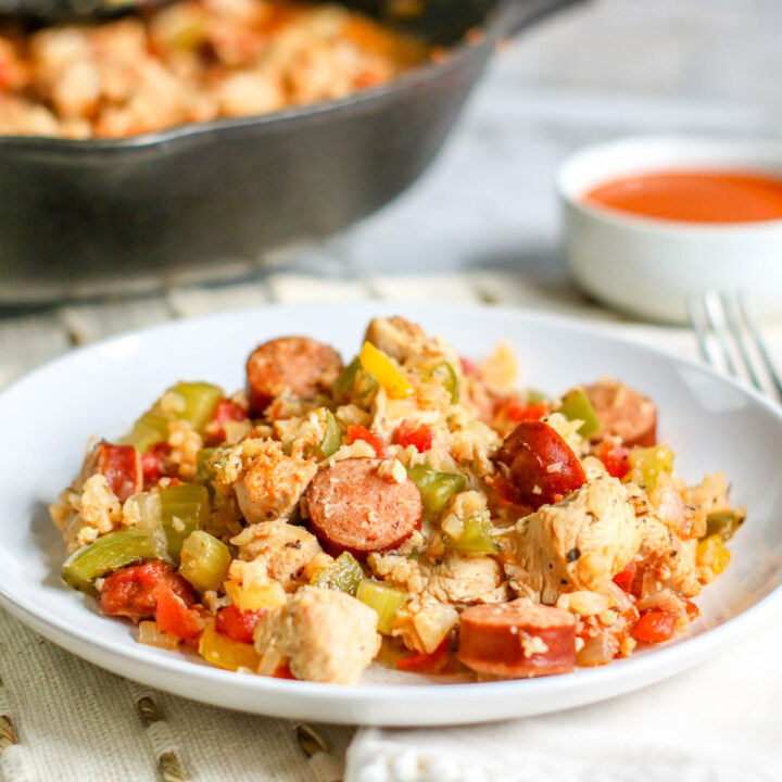 Chicken And Sausage Jambalaya Low Carb Linneyville