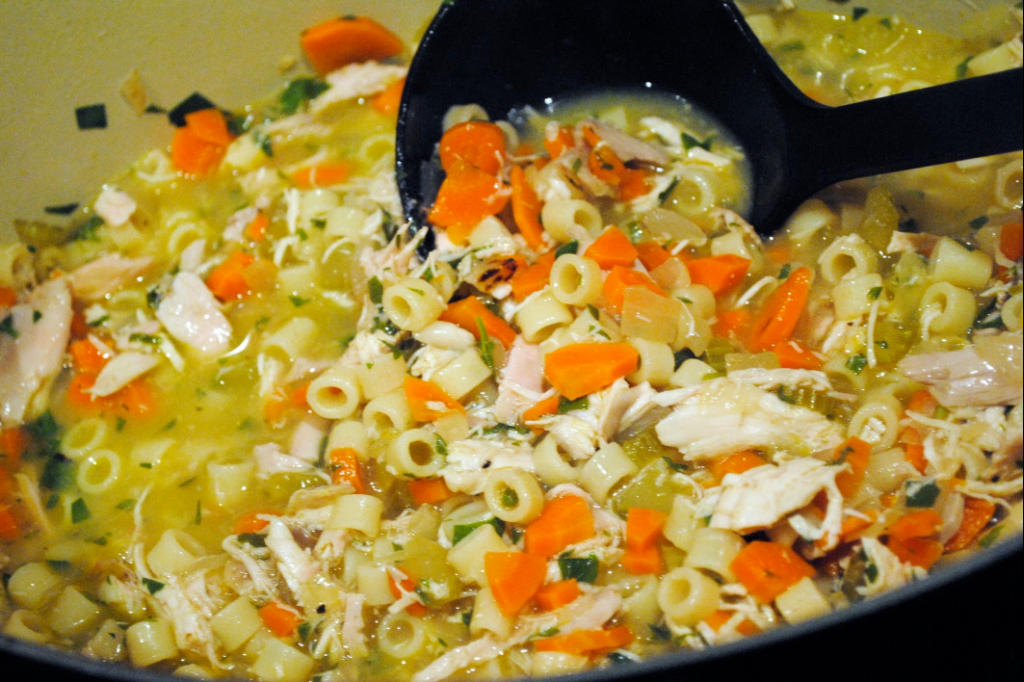 Chicken And Spaghetti Soup