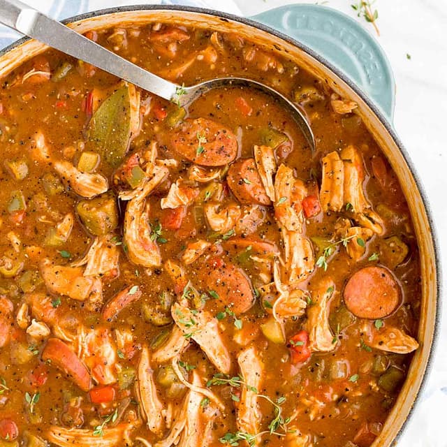 Chicken Andouille Sausage Gumbo Recipe Jessica Gavin