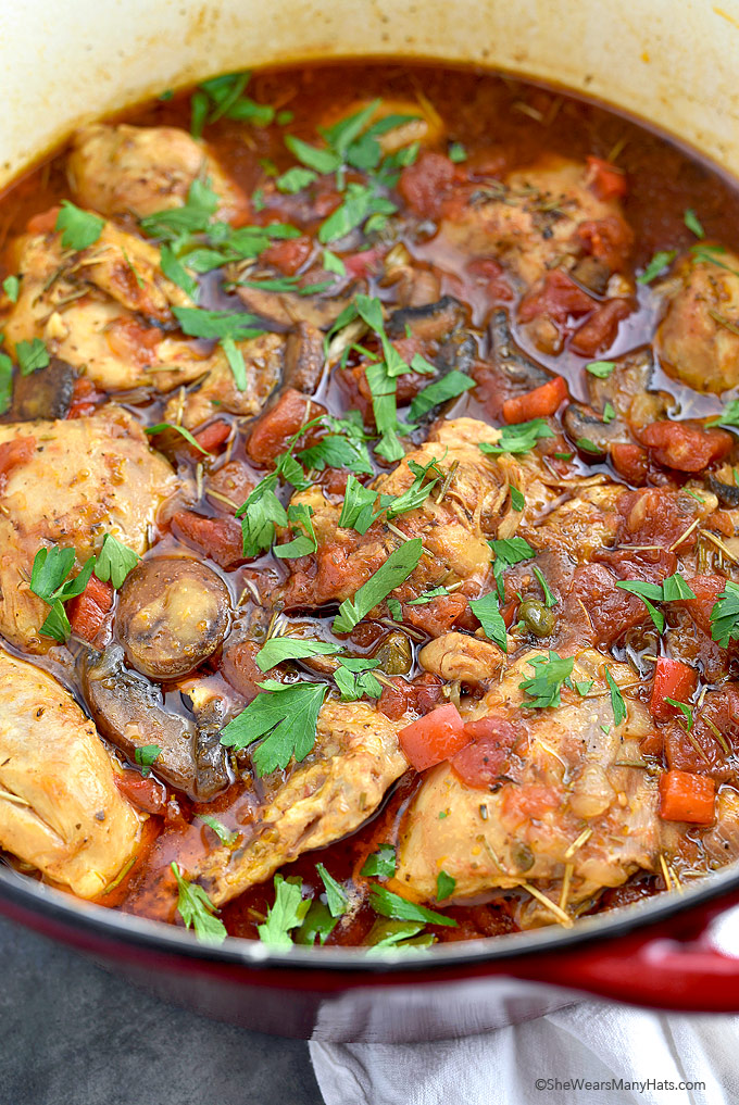 Chicken Cacciatore Recipe