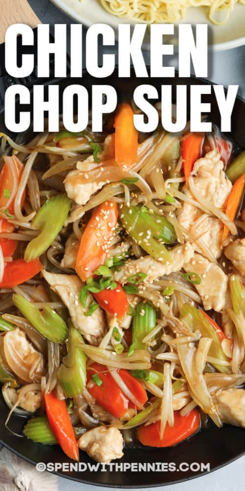 Chicken Chop Suey Loaded With Fresh Veggies Spend With Pennies