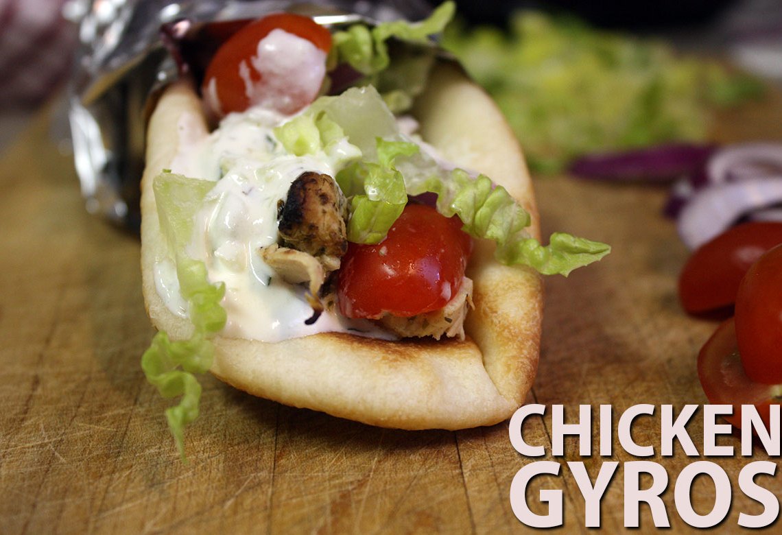 Chicken Gyros Don T Sweat The Recipe