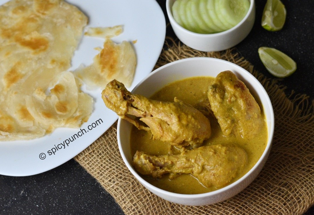 Chicken Korma Recipe Shahi Chicken Qorma Curry Spicypunch