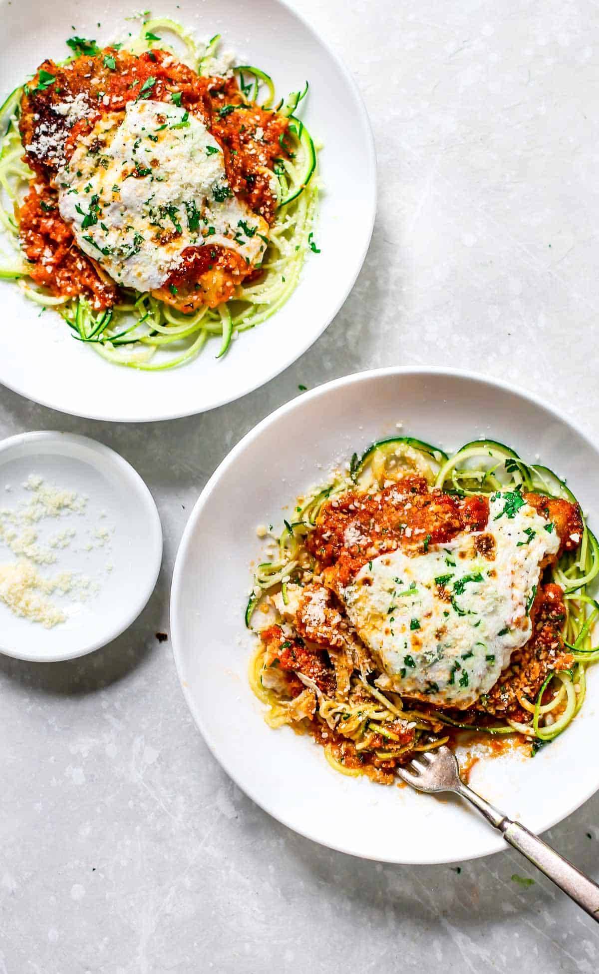 Chicken Parmesan Recipe 30 Minute Meal Foodiecrush Com