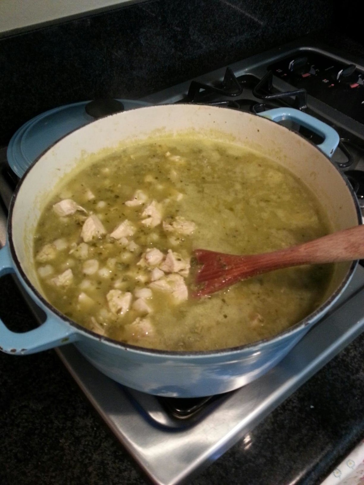 Chicken Posole Verde Recipe With Images Posole Verde Mexican