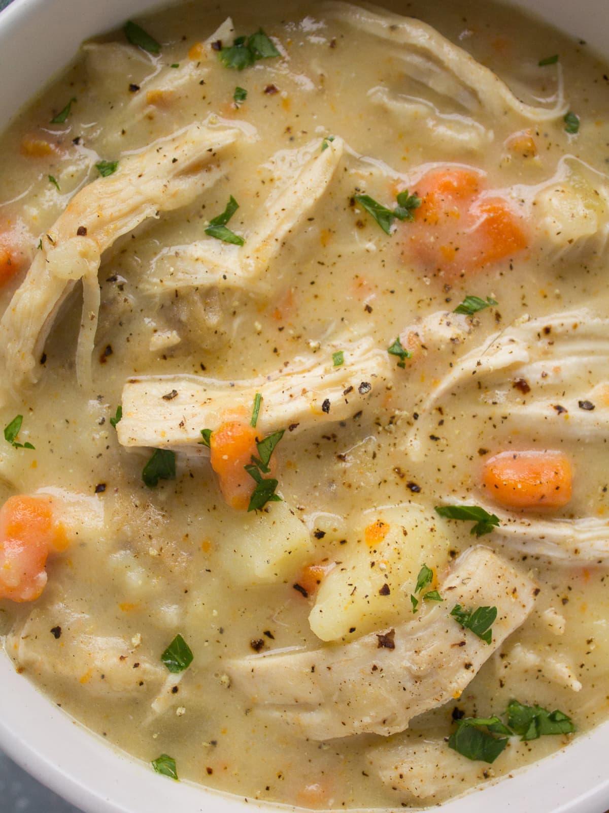 Chicken Pot Pie Soup The Clean Eating Couple