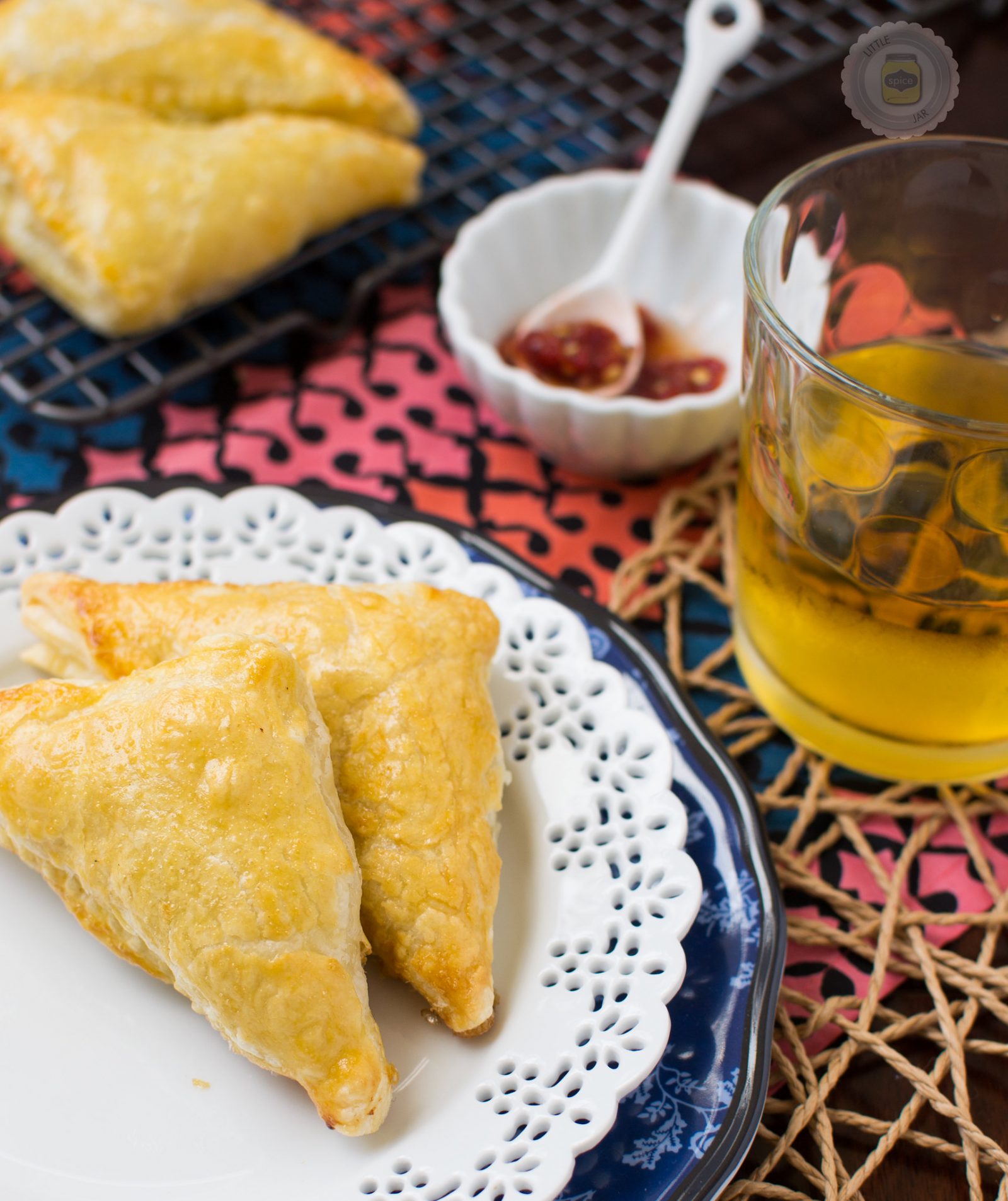 Chicken Puff Pastry Recipe Chicken Patties Little Spice Jar