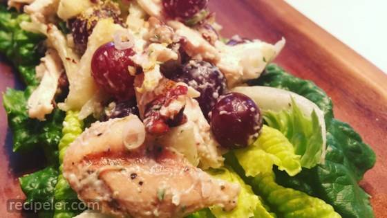 Chicken Salad With Apples Grapes And Walnuts Recipe Allrecipes