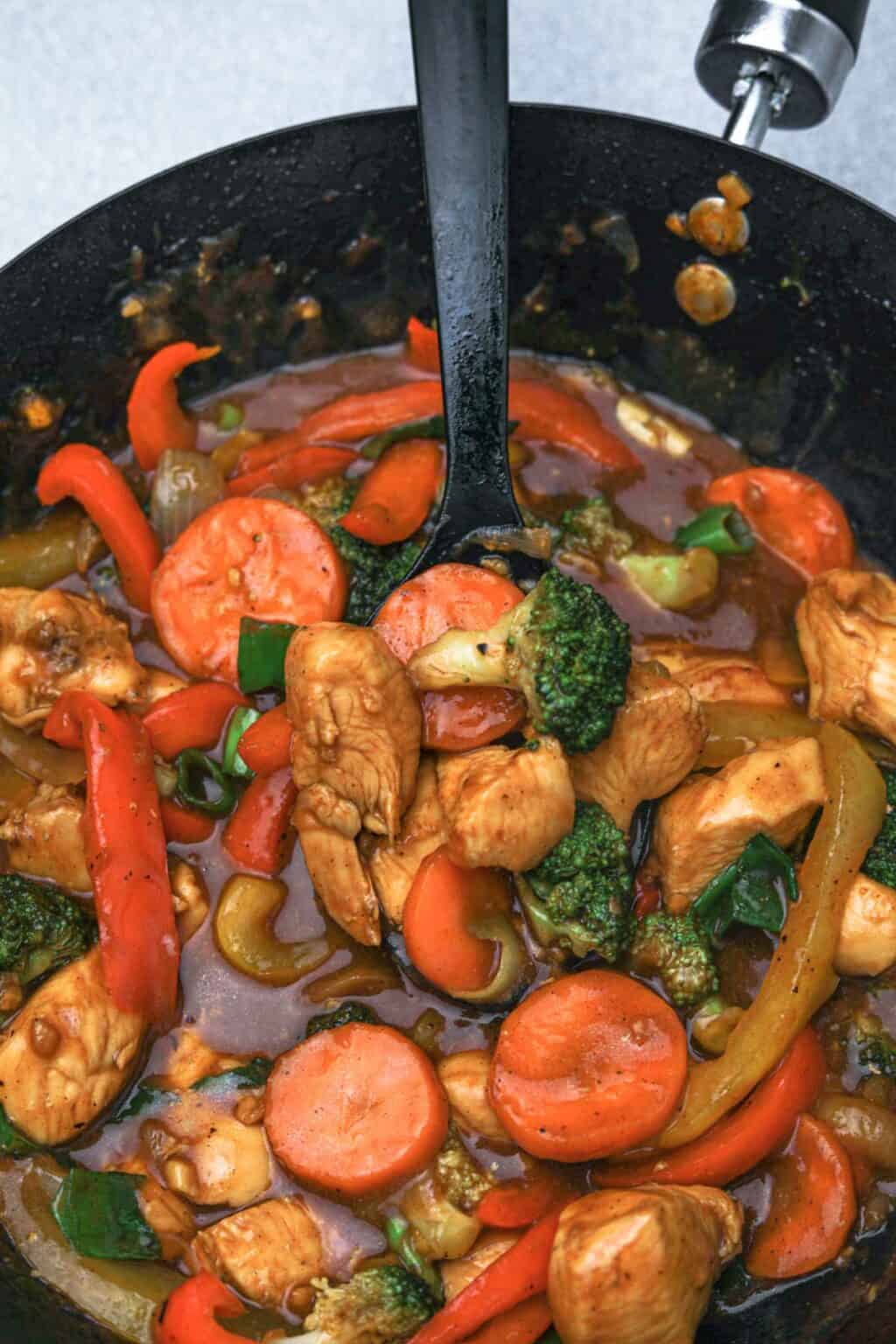 Chicken Sang Chow Bow Asian Stir Fry Recipe