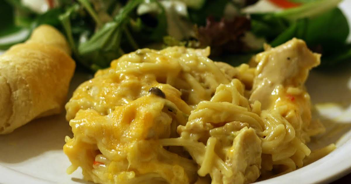 Chicken Spaghetti with Velveeta: Easy, Cheesy, and Delicious