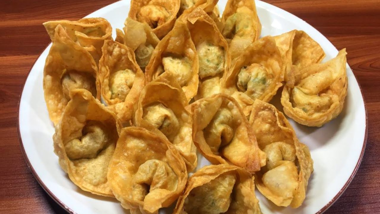 Chicken Wonton Recipe Easy And Quick Youtube