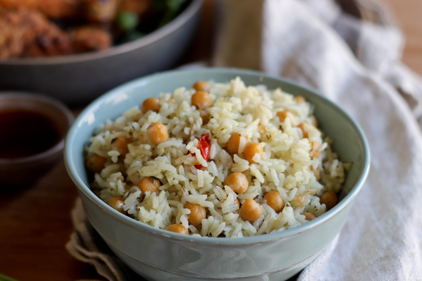 Chickpea Rice Easy Meal Jehan Can Cook