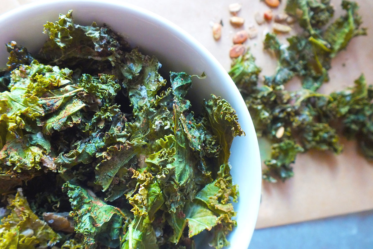 Chinese Five Spice Kale Chips