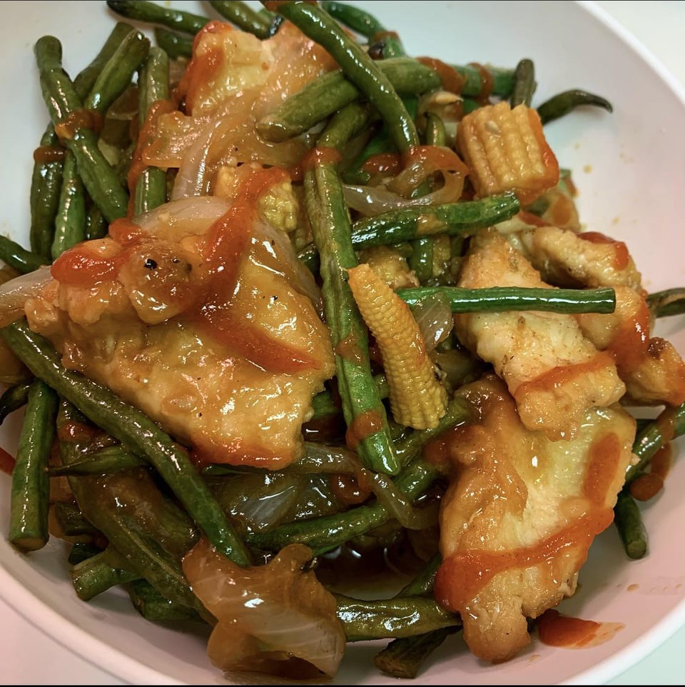 Chinese Long Bean Stir Fry 400 Calories R Safe Food