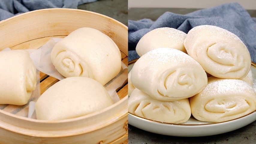 Chinese Steamed Buns Mantou