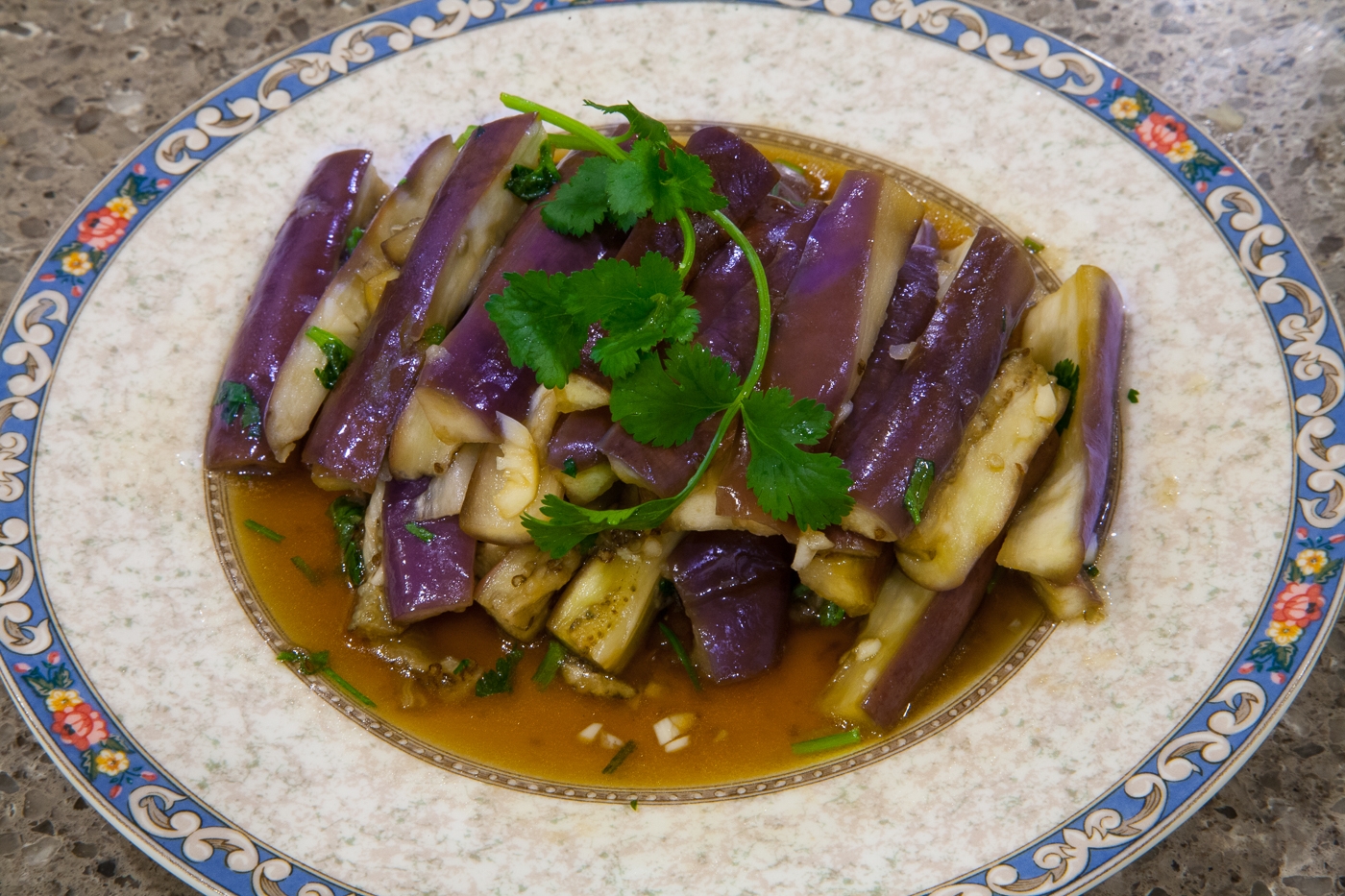 Chinese Steamed Eggplant With Garlic Asian Cooking Mom Recipe In 2020 Steamed