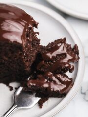 Chocolate Brownie Bundt Cake Together As Family