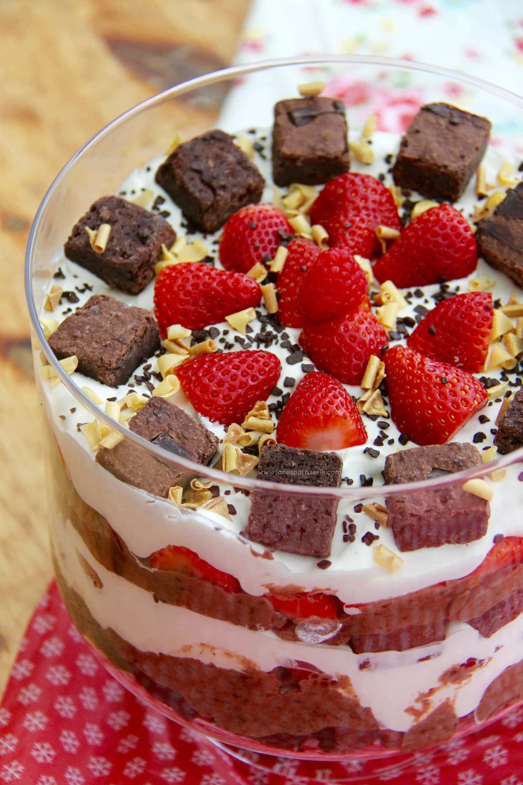 Chocolate Brownie Trifle Jane S Patisserie