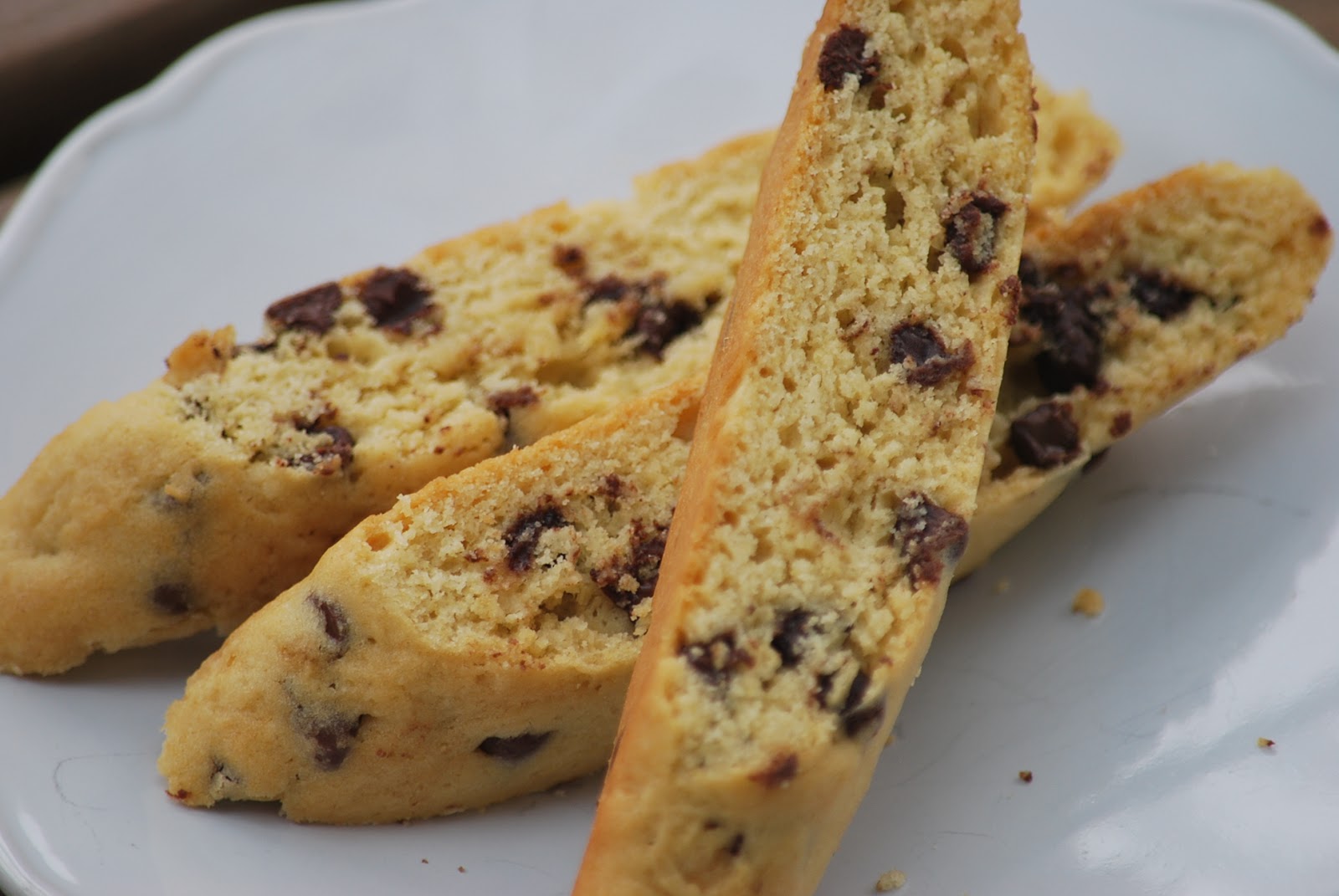 Chocolate Chip Biscotti Recipe Food Com