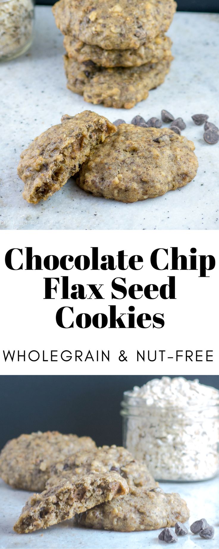 Chocolate Chip Flax Cookies Infinebalance