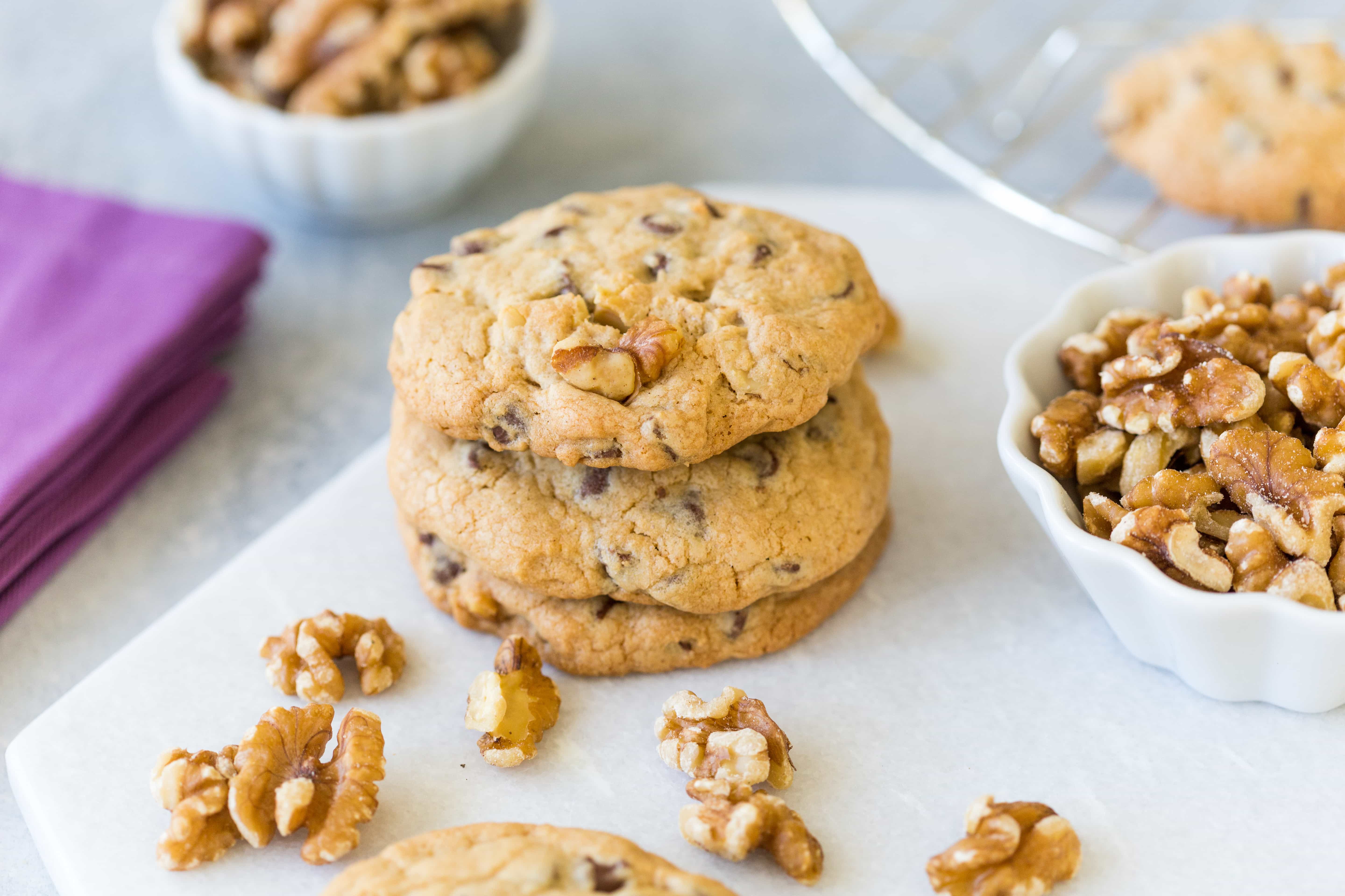 Chocolate Chip Walnut Cookies California Walnuts