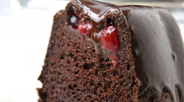 Chocolate Covered Cherry Bundt Cake Sparkles Of Yum