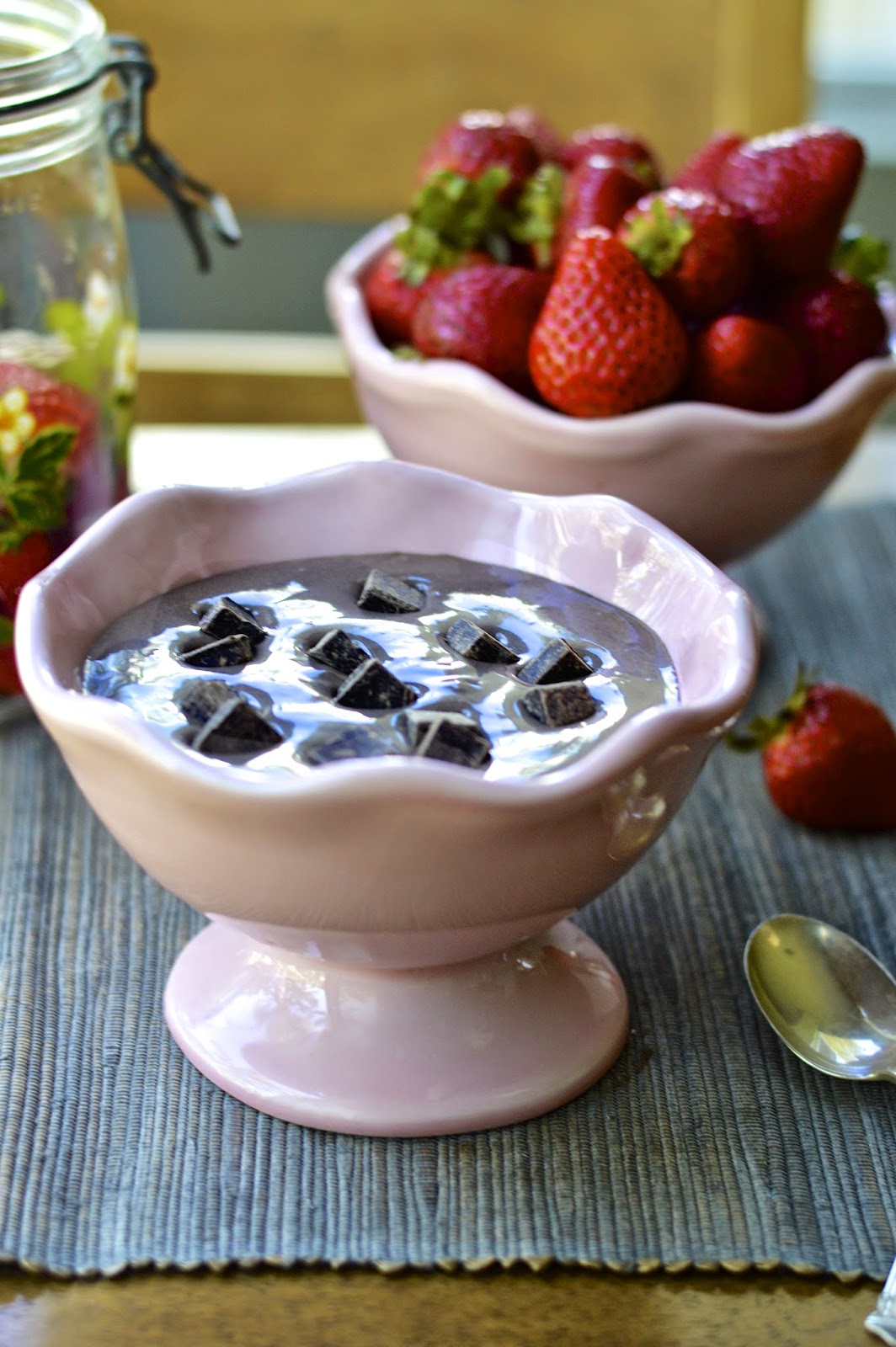 Chocolate Cranberry Yogurt Sundae Virtually Homemade Chocolate