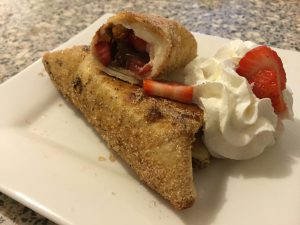 Chocolate Dessert Wraps Recipe How To Make It