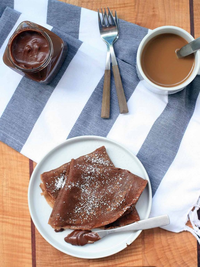 Chocolate Gluten Free Crepes Make In Your Blender