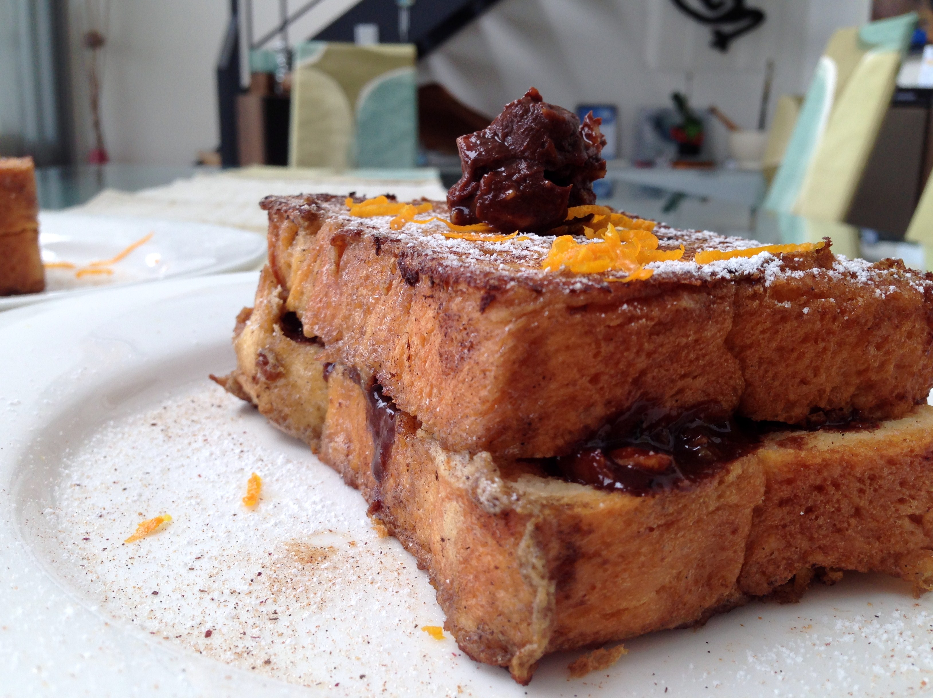 Chocolate Hazelnut French Toast