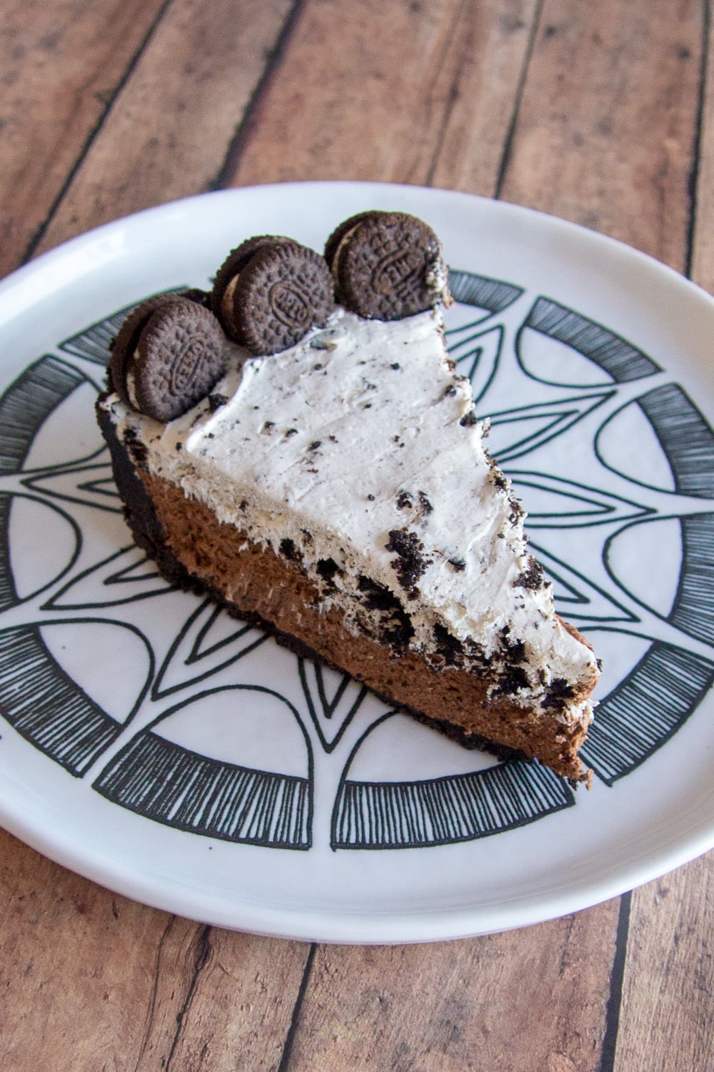 Chocolate Mousse Pie With Oreo Crust