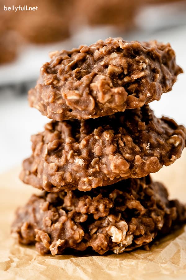 Chocolate No Bake Cookies Recipe Belly Full