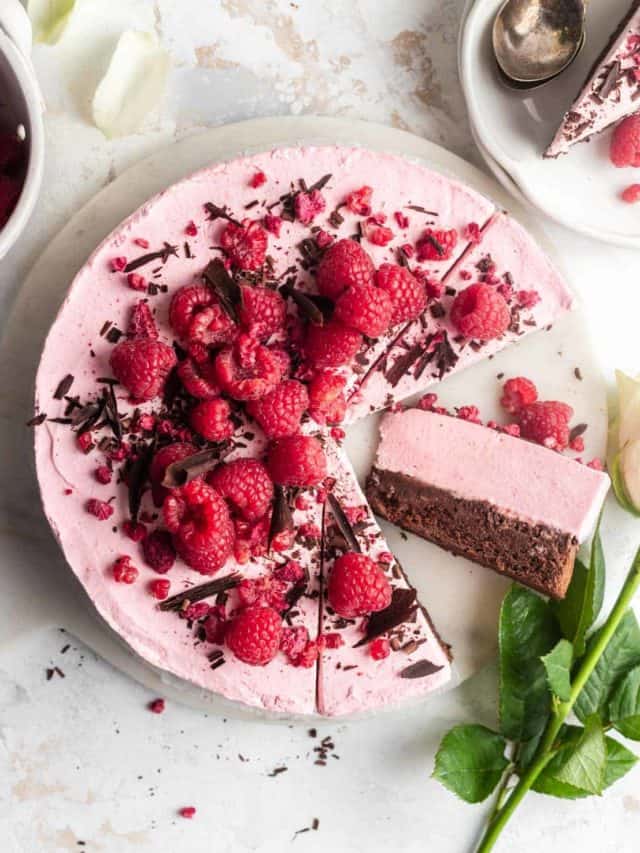 Chocolate Raspberry Mousse Cake Emma Duckworth Bakes