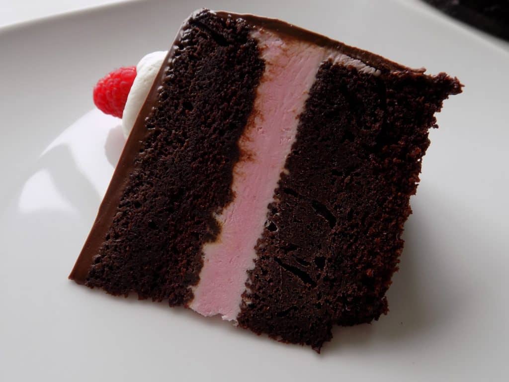 Chocolate Raspberry Mousse Cake Faye S Food