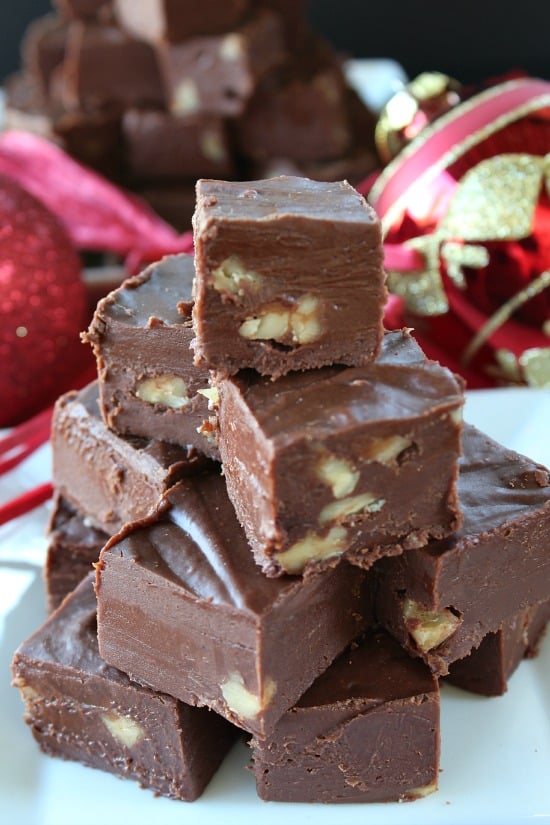 Chocolate Walnut Fudge Recipe Great Grub Delicious Treats