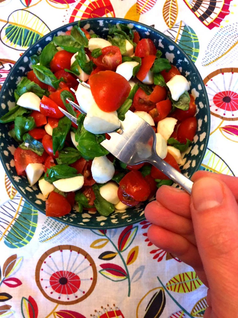 Chopped Italian Caprese Salad Recipe Melanie Cooks