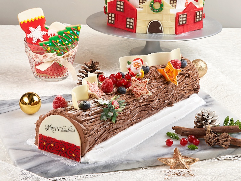 Christmas Chocolate Log Freshchoice