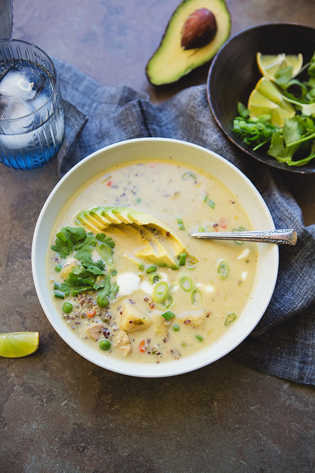 Cilantro Lime Chicken Soup With Yogurt Food For My Family