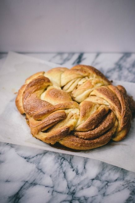 Cinnamon Brioche Wreath Recipe Artisan Bread In Five Minutes A Day