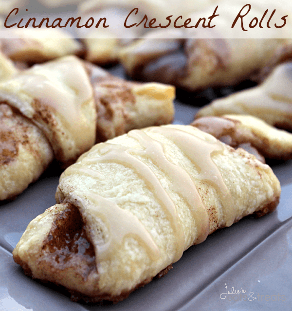 Cinnamon Crescent Rolls Julie S Eats Treats