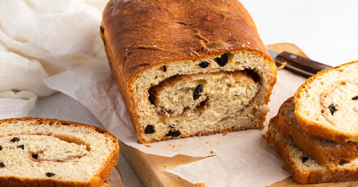 Cinnamon Raisin Bread Easy Recipe Insanely Good