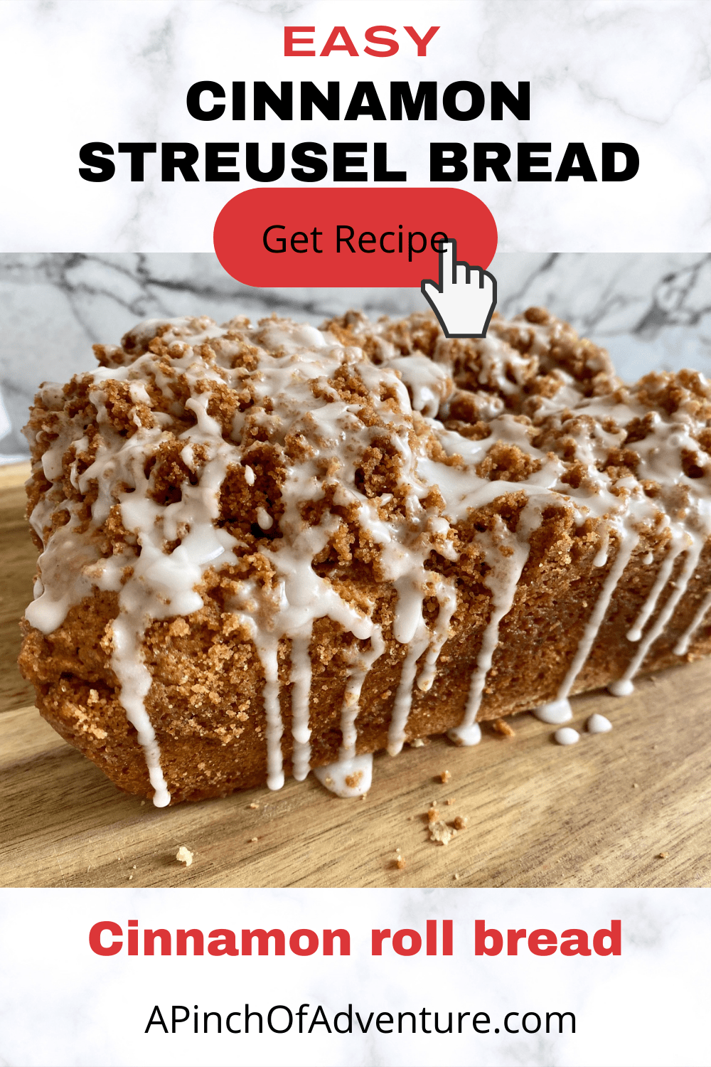 Cinnamon Streusel Bread Cinnamon Quick Bread