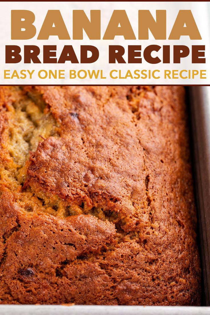 Classic Banana Bread Moist And So Easy The Chunky Chef