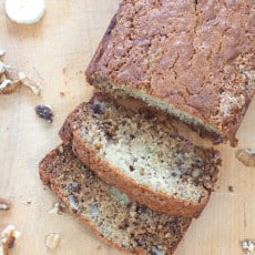 Classic Banana Walnut Bread Served From Scratch