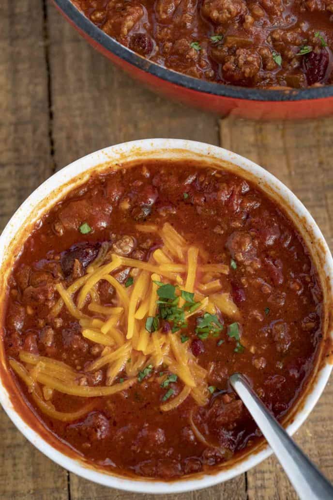 Classic Beef Chili Recipe Video Dinner Then Dessert